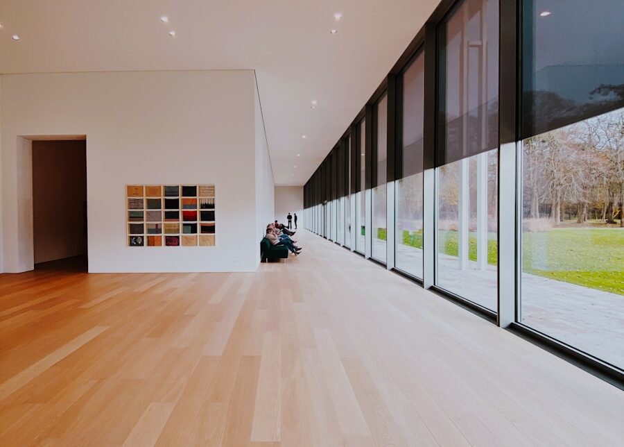brown wooden floor