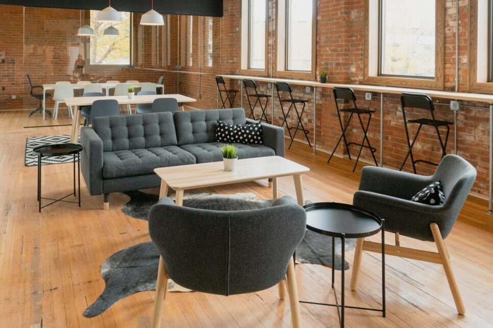 gray sofa seet