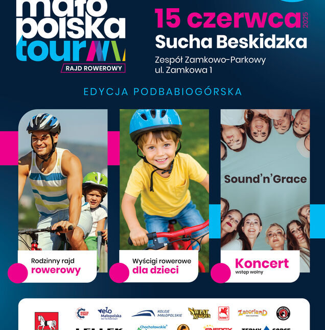 Już w najbliższą niedzielę Małopolska Tour 2025 startuje w Suchej Beskidzkiej!
