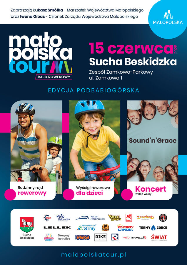 Już w najbliższą niedzielę Małopolska Tour 2025 startuje w Suchej Beskidzkiej!