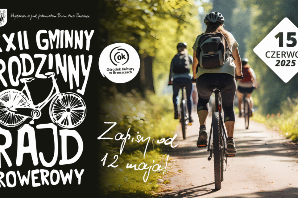 XXII Gminny Rodzinny Rajd Rowerowy – już w najbliższą niedzielę!