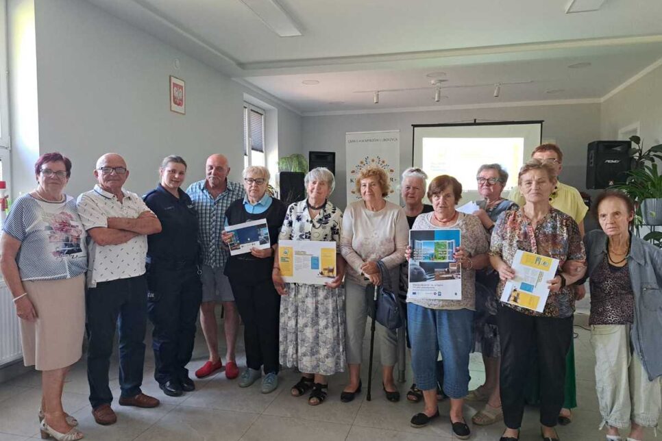 #Dzielnicowybliżejnas. „Europejski Dzień Zapobiegania Włamaniom do Domów 2025” w klubie Seniora + w Zastowie.. Kraków