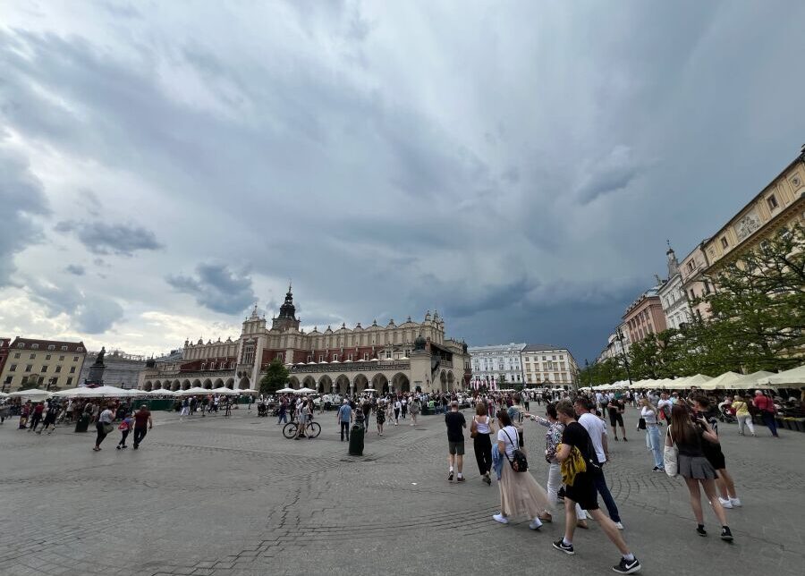 Uwaga na upały i burze!. Kraków