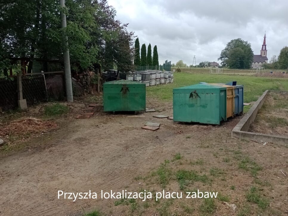 Nowy plac zabaw w Nidku – inwestycja dla najmłodszych mieszkańców dzięki wsparciu Województwa Małopolskiego. Wieprz