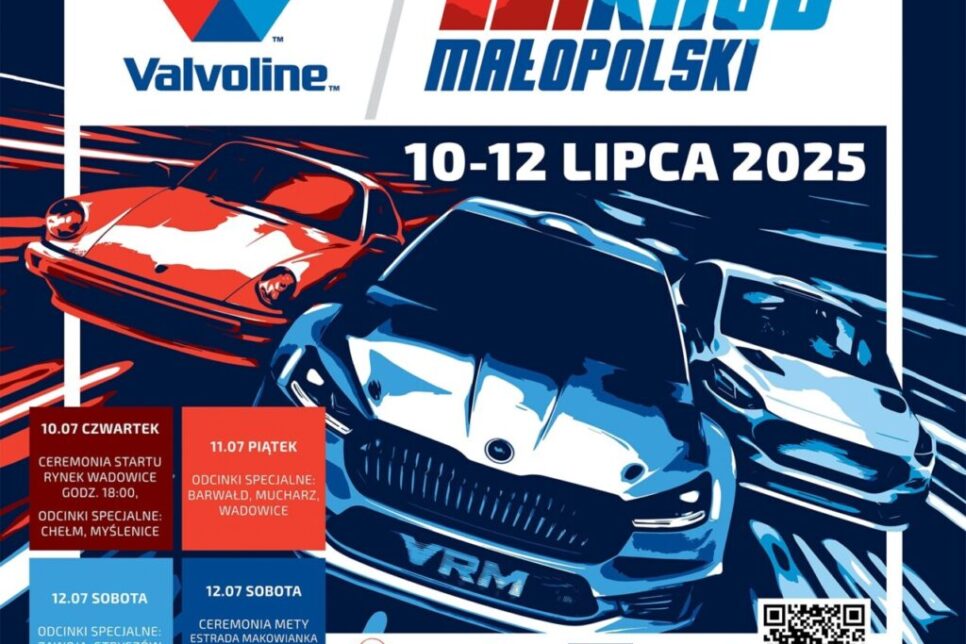 Valvoline Rajd Małopolski coraz bliżej!. Wadowice