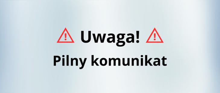 KOMUNIKAT  – Na terenie gminy Drwinia woda z wodociągu warunkowo przydatna do spożycia. Gmina Drwina