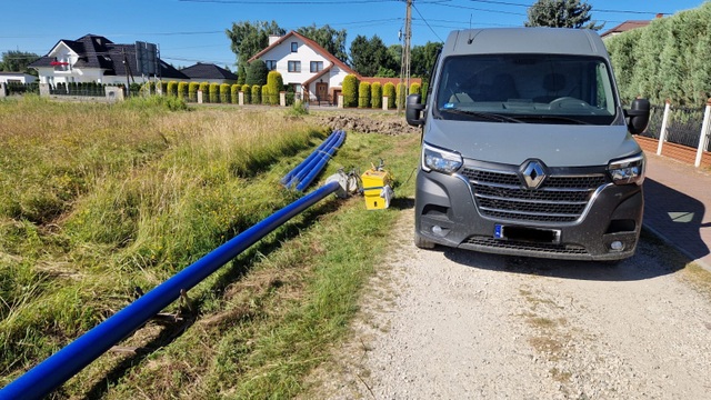 Dobiega końca modernizacja sieci wodociągowej na trasie Olesno – Dąbrowa Tarnowska   . Gmina Dąbrowa Tarnowska