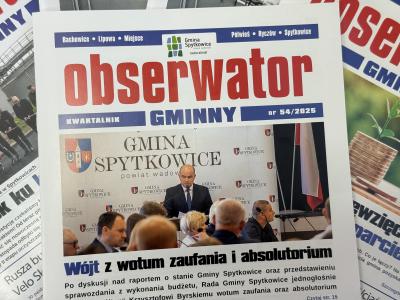 Obserwator Gminny nr 54/2025. Spytkowice