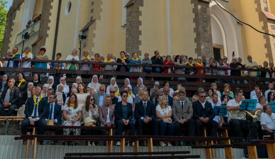 Uroczystości odpustowe w Levoči z udziałem Nuncjusza Apostolskiego i Burmistrza Miasta Kalwarii Zebrzydowskiej. Kalwaria Zebrzydowska