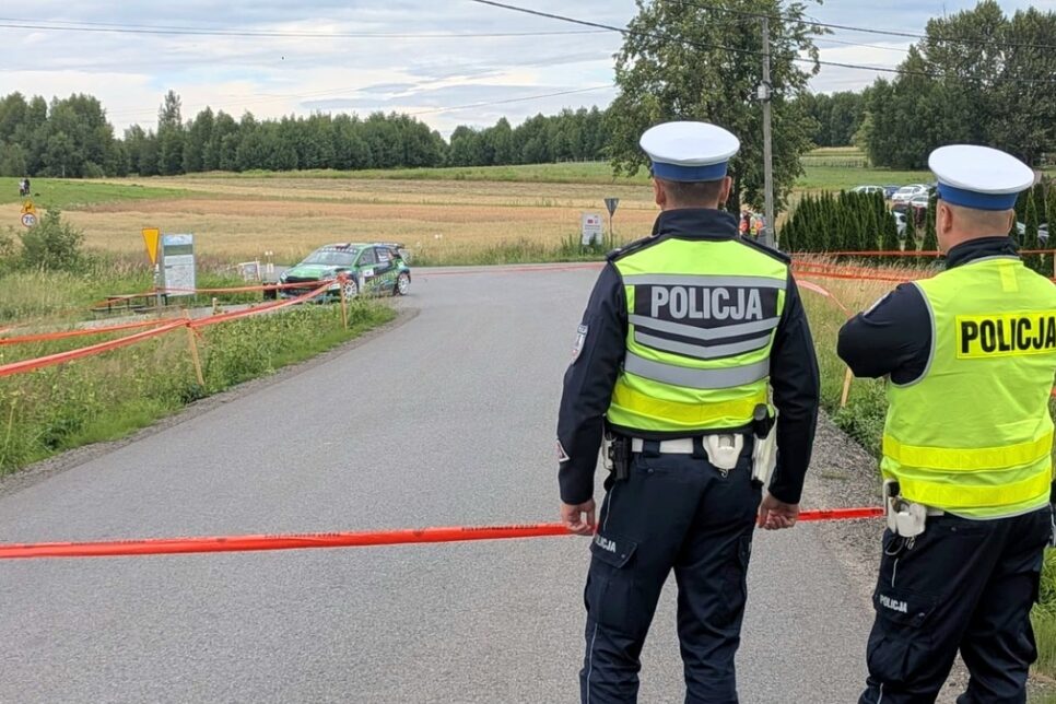 Trzy dni intensywnej pracy Policji podczas Valvoline Rajd Małopolski. Wadowice