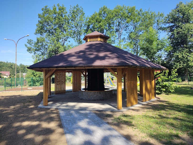 Otwarcie tężni solankowej w Rdzawie. Gmina Trzciana