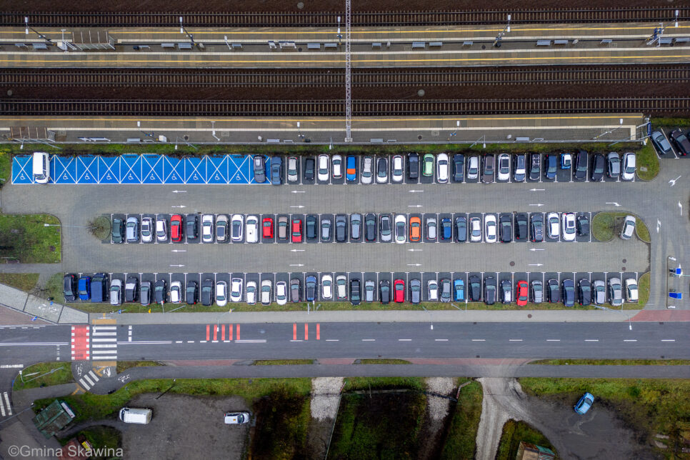 Nowa organizacja parkingu P&R w Skawinie. Gmina Skawina