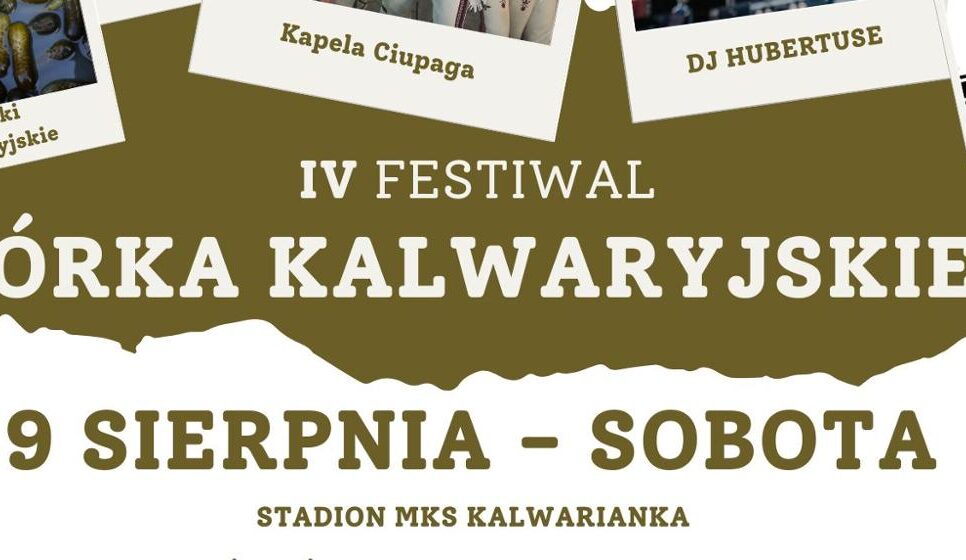 IV Festiwal Ogórka Kalwaryjskiego. Kalwaria Zebrzydowska