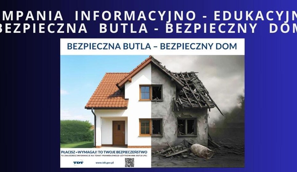 Kampania informacyjno-edukacyjna „BEZPIECZNA BUTLA- BEZPIECZNY DOM”. Gorlice