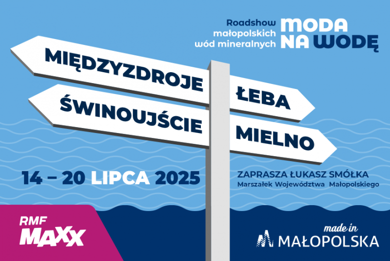 Moda na Wodę Made in Małopolska na falach RMF MAXX i nie tylko…. Małopolska
