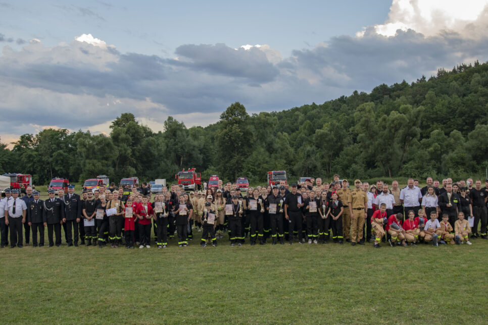 Podsumowanie gminnych zawodów sportowo-pożarniczych. Gmina Gnojnik