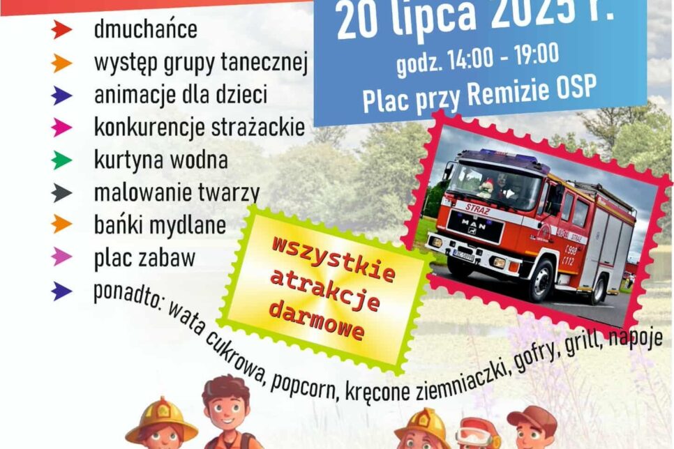 LATO Z OSP ŁĄKTA DOLNA. Gmina Trzciana