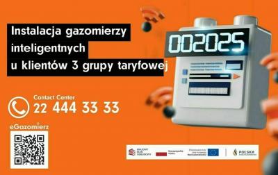 Instalacja gazomierzy inteligentnych u klientów 3 grupy taryfowej. Spytkowice