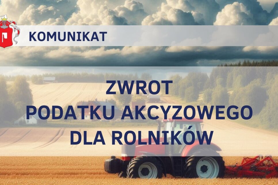 Zwrot podatku akcyzowego 07/2025. Gmina Żegocina