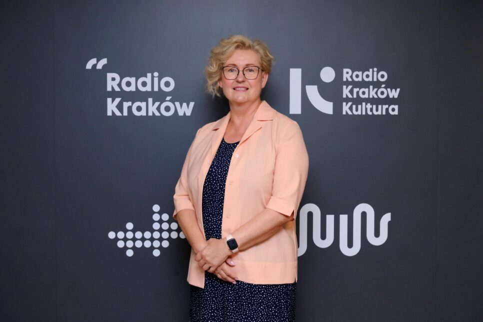 I wicewojewoda małopolska Elżbieta Achinger w „Porannej rozmowie” w Radiu Kraków. Małopolska
