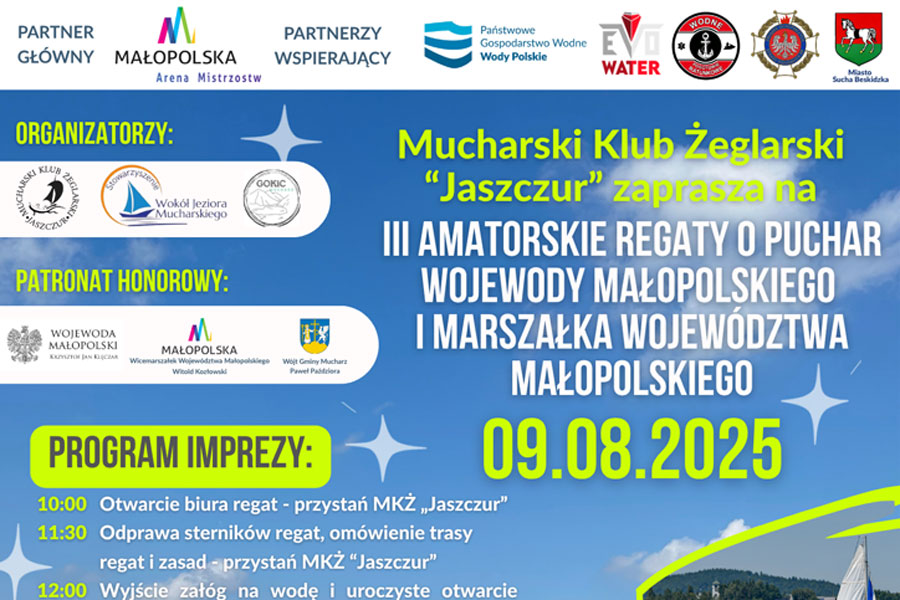 Gmina Mucharz – III Amatorskie Regaty na Jeziorze Mucharskim. Mucharz