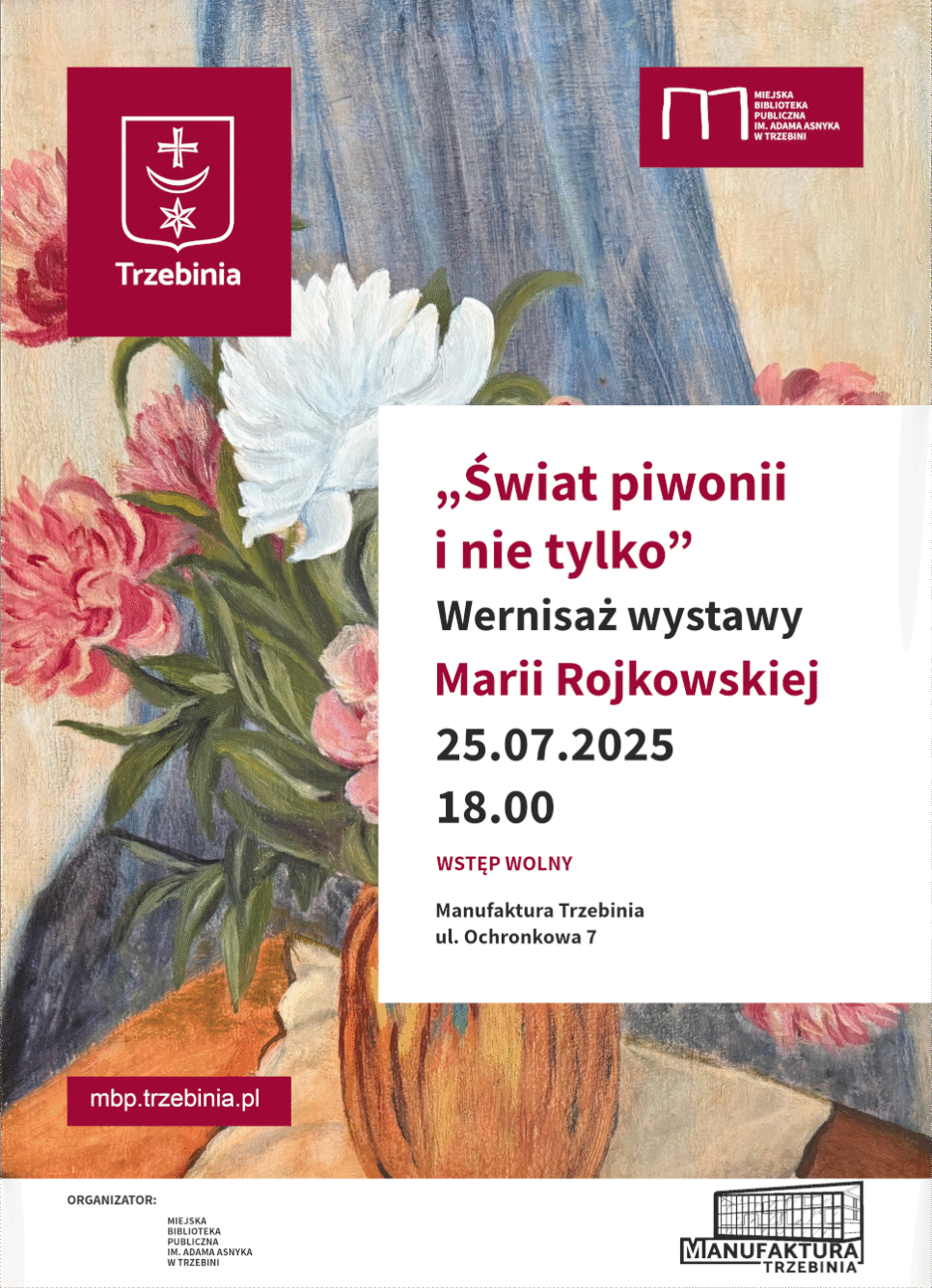 Świat piwonii i nie tylko. Gmina Trzebinia