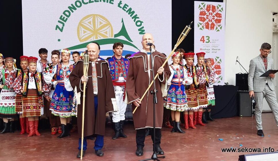 43. Łemkowska Watra w Zdyni z ogniem pamięci i jedności. Gorlice