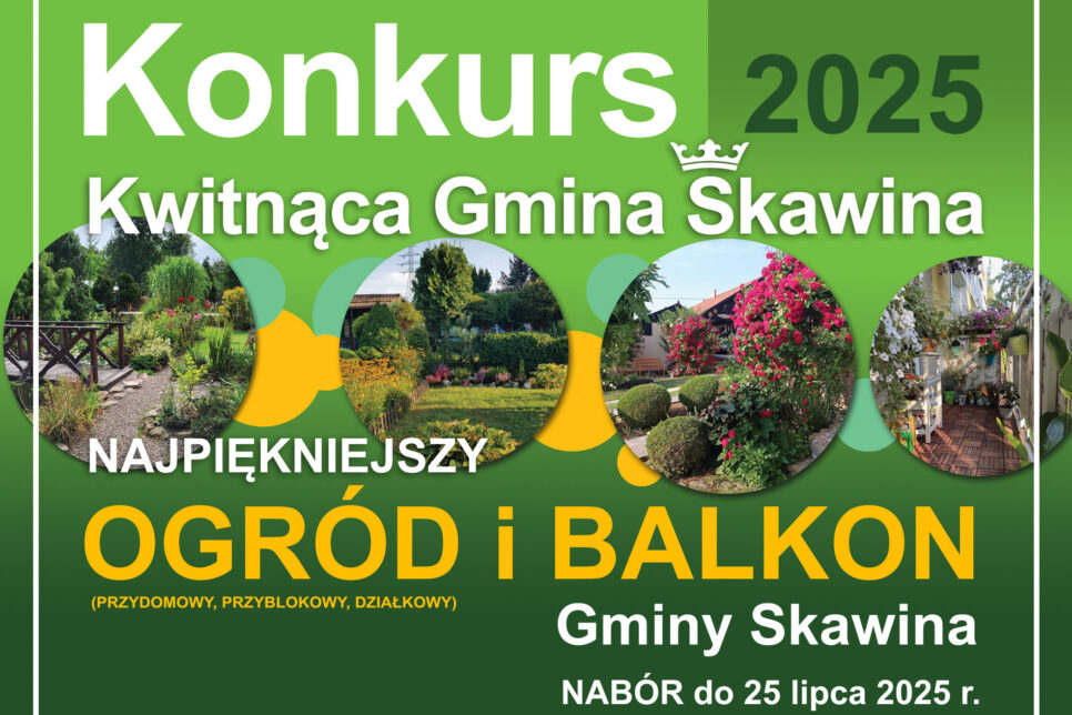 Kwitnąca gmina Skawina 2025 – ostatni czas na zgłoszenie!. Gmina Skawina