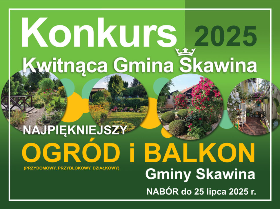 Kwitnąca gmina Skawina 2025 – ostatni czas na zgłoszenie!. Gmina Skawina