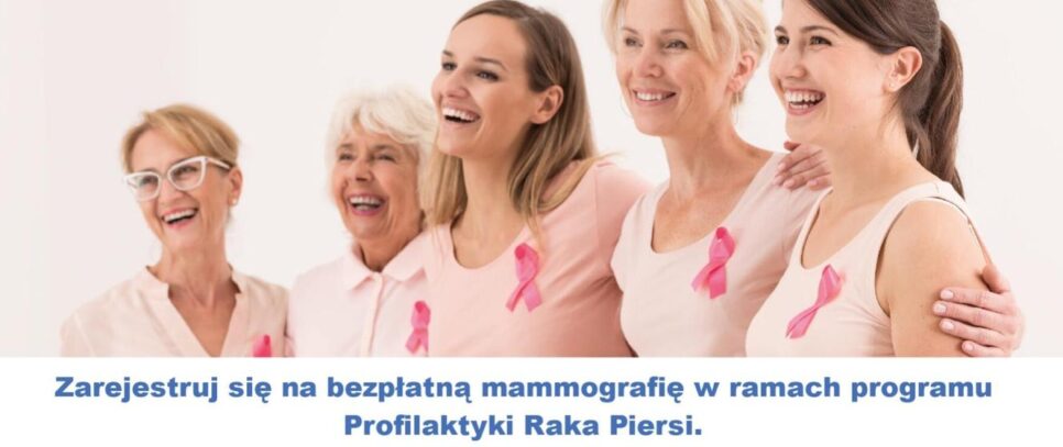 Bezpłatne badania mammograficzne w Izdebniku. Lanckorona