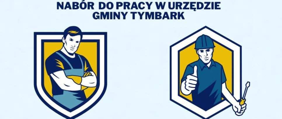 Przypominamy o trwającym naborze do pracy w Urzędzie Gminy Tymbark!. Gmina Tymbark