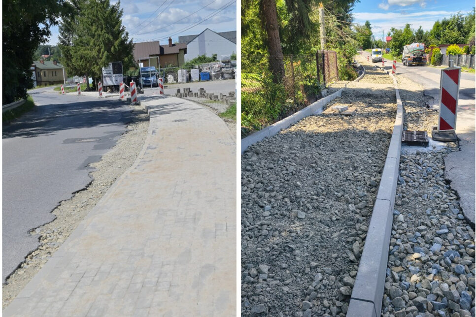 Mazurkiewicza i Pomianowska w remoncie. Gmina Brzesko