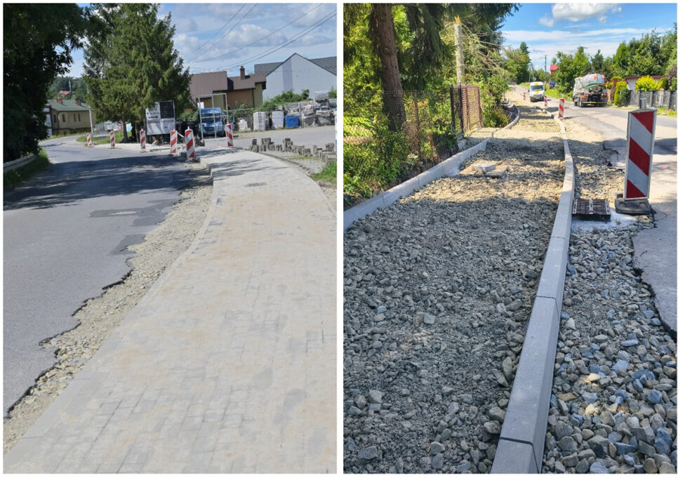 Mazurkiewicza i Pomianowska w remoncie. Gmina Brzesko