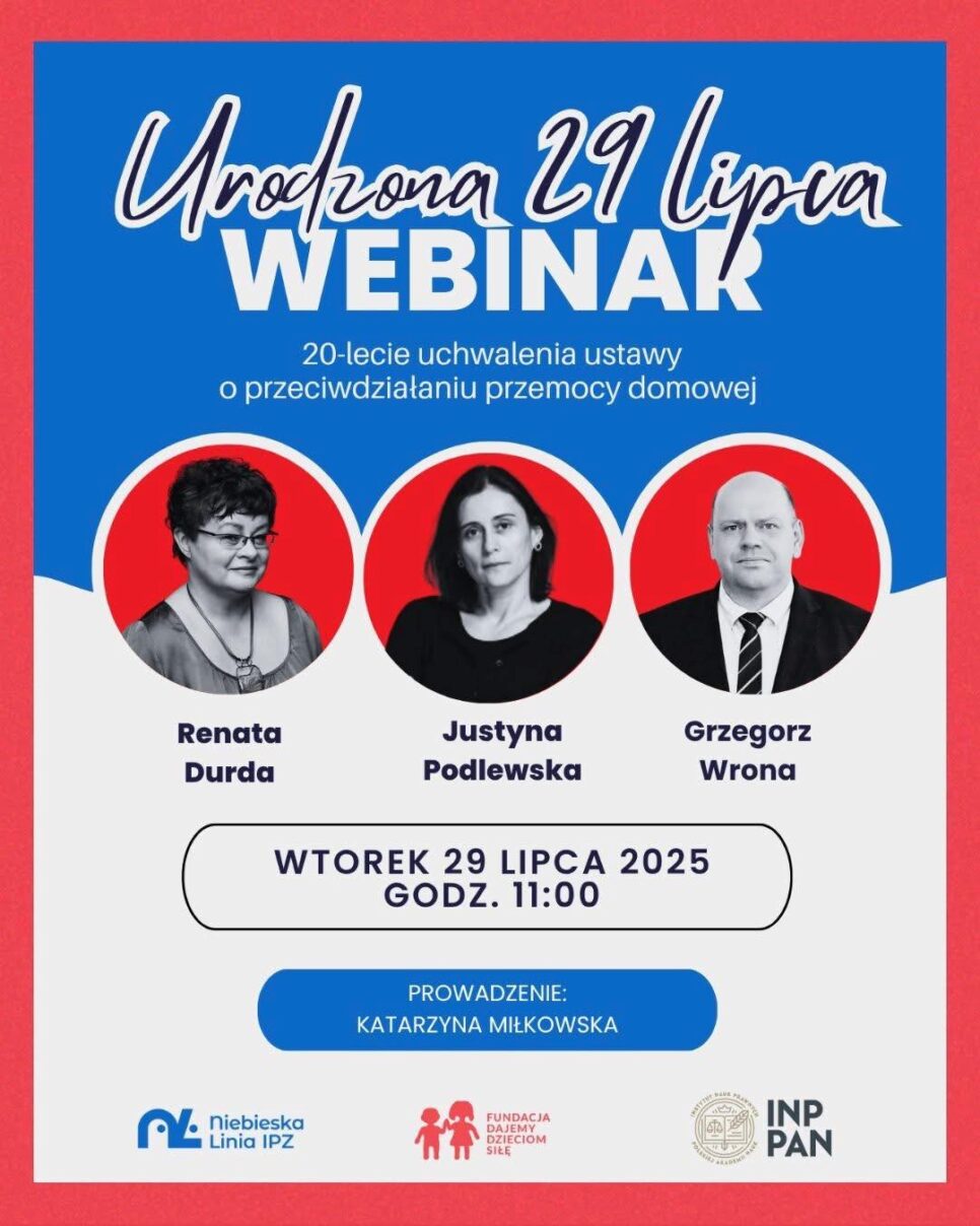 20 lat ustawy o przeciwdziałaniu przemocy domowej – zapraszamy na webinar.. Gmina Mogilany
