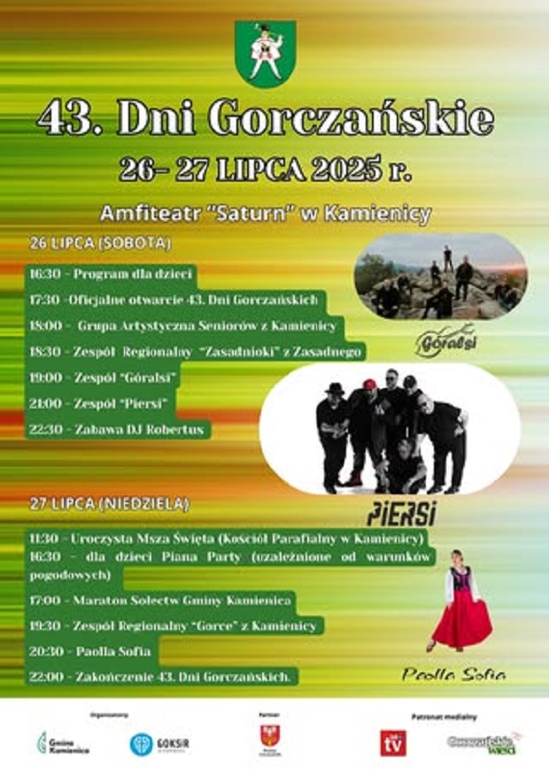 43. DNI GORCZAŃSKIE. Gmina Kamienica