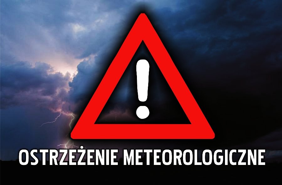 OSTRZEŻENIA METEOROLOGICZNE 65/2025. Gmina Trzciana
