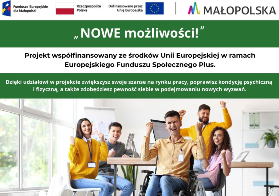 Ruszył czwarty nabór do projektu „NOWE możliwości!”. Gmina Brzesko