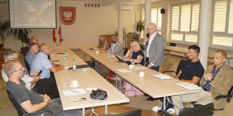 Spotkanie w starostwie. Powiat suski