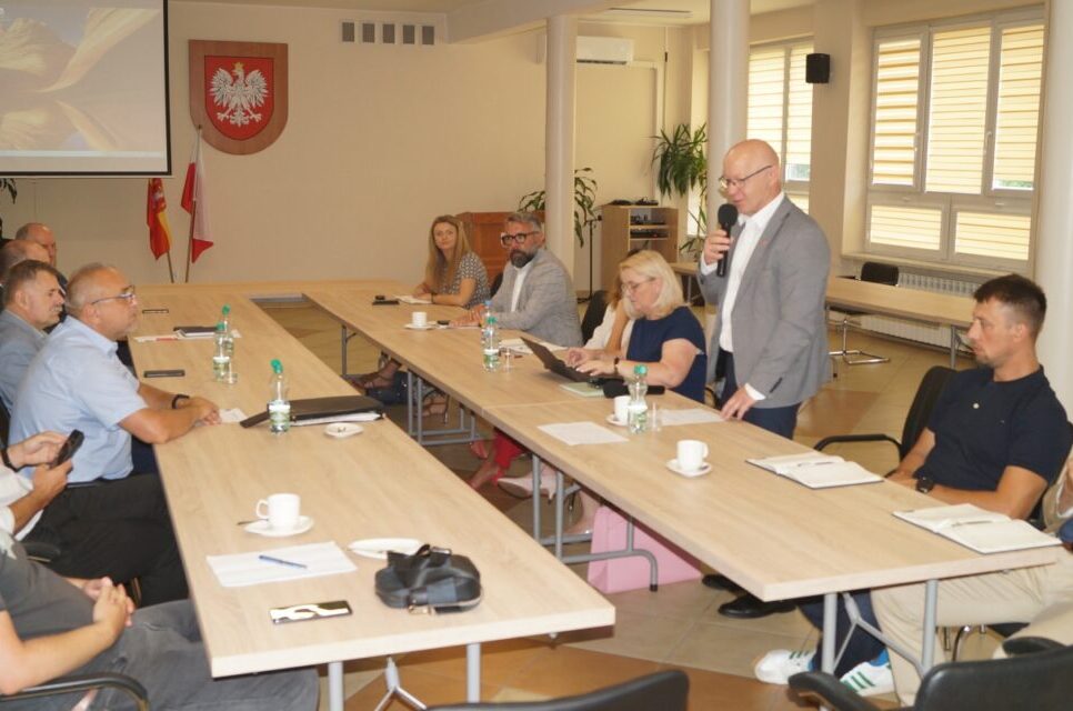 Spotkanie w starostwie. Powiat suski