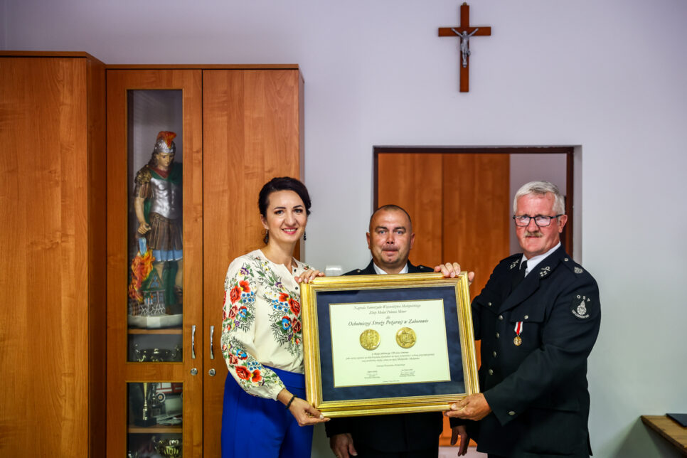 Dbają o bezpieczeństwo mieszkańców Zaborowa od 120 lat. Druhowie wyróżnieni Polonią Minor. Małopolska