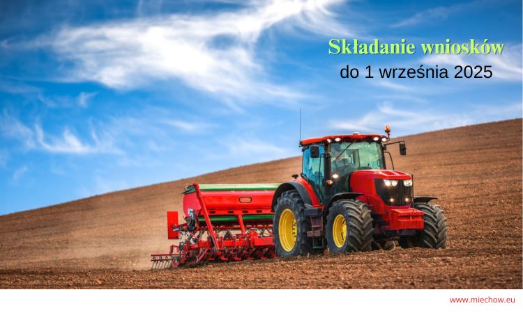 Zwrot podatku akcyzowego za paliwo rolnicze. Gmina Miechów