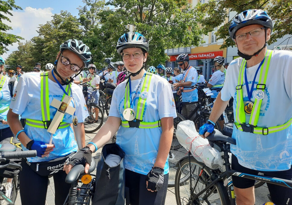 Rowerem do Maryi – trzecia Tarnowska Pielgrzymka Rowerowa. Gmina Brzesko
