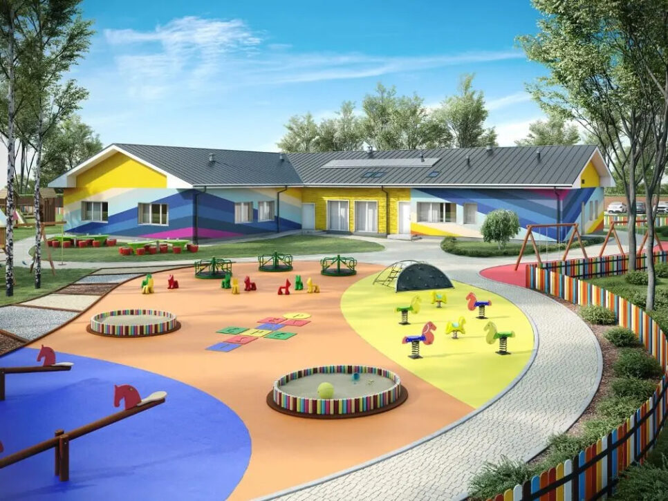 Budowa nowoczesnego, publicznego przedszkola w Smęgorzowie. Gmina Dąbrowa Tarnowska