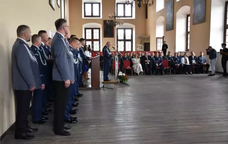 Święto Policji na Zamku w Nowym Wiśniczu. Gmina Nowy Wiśnicz