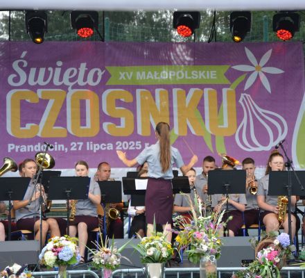 Czosnek w roli głównej – XV Małopolskie Święto Czosnku w Prandocinie. Gmina Słomniki