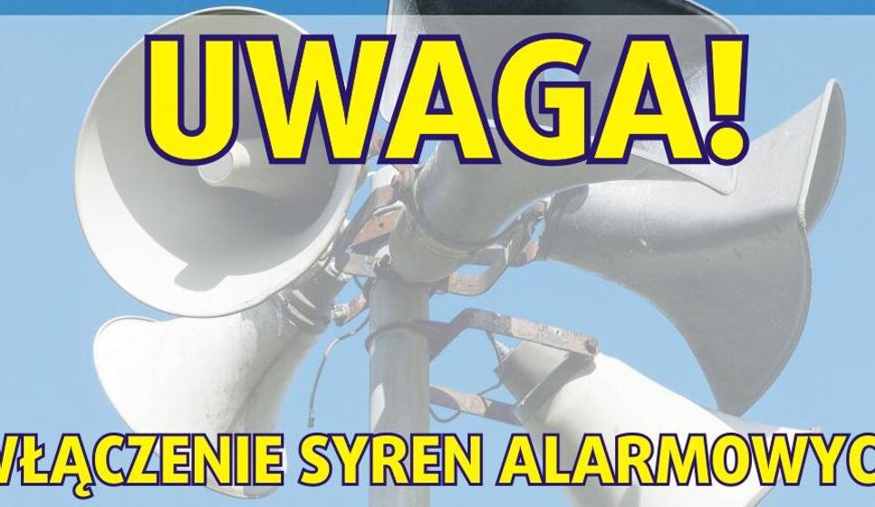 UWAGA! Włączenie syren alarmowych. Gorlice