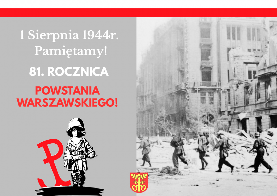 81. rocznica wybuchu Powstania Warszawskiego. Gmina Rzezawa