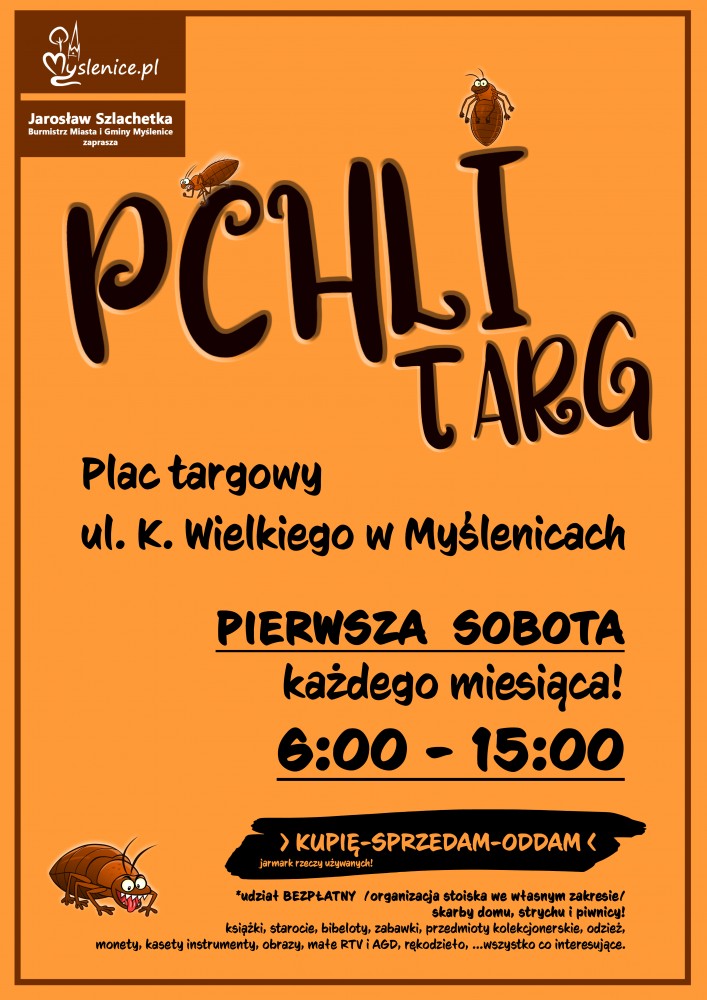 Pchli Targ w Myślenicach!. Gmina Myślenice