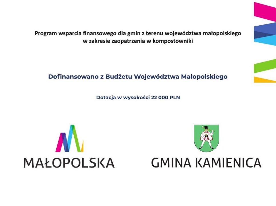 Rozpoczynamy dystrybucję kompostowników. Gmina Kamienica