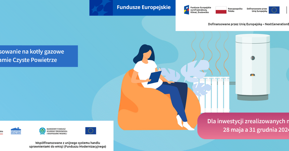 Ruszył nabór na dotacje do kotłów gazowych w programie Czyste Powietrze. Zembrzyce
